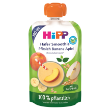 Ekol. avižų gėrimas HIPP su pers., 1 +, 120ml