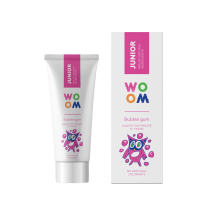 Dantų pasta WOOM JUNIOR BUBBLE GUM, 50 ml