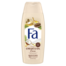 Dušo gelis FA CREAM & OIL CACAO, 400 ml