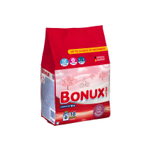 Veļas pulver. Bonux Pure Magnolia 18MR 1,17kg