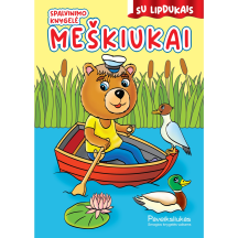 Spalv. kn. MEŠKIUKAI. SU LIPDUKAIS