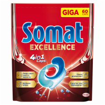 Nõudep.mas. tabl. Somat Excellence 4in1 60tk