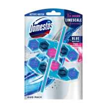 WC-värskendaja Domestos Blue Water Pink 2x53g