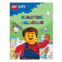 Spalv. knyga LEGO® CITY. SPALVINK SMAGIAI!