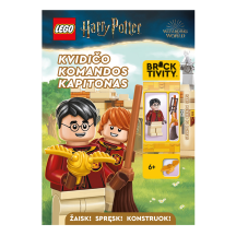 Spalv. knyga LEGO HARRY POTTER. KV. KOM. KAP.