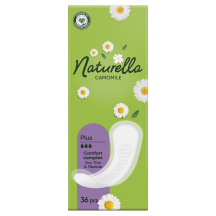 Ikd. ieliktņi Naturella Camomile Plus 36gab.