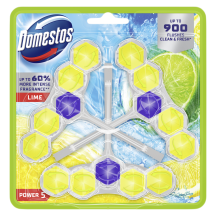 Tualeto blokelis DOMESTOS P5 LIME, 3 x 50 g