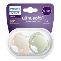 Čiulptukai PHILIPS NEUTRAL, 0-6 mėn., 2 vnt.