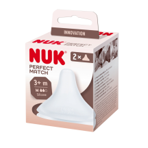 Čiulptukas NUK PERFECT MATCH, 3 mėn+, 2 vnt