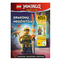 Knyga LEGO NINJAGO. DRAKONŲ MEDŽIOTOJAS