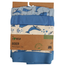 Bokseršorti I love eco 3p 134/140
