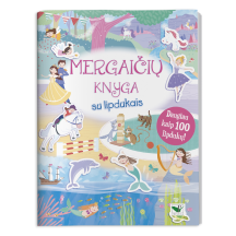 Knyga MERGAIČIŲ KNYGA SU LIPDUKAIS