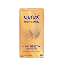 Prezervatyvai DUREX SENSUAL, 10 vnt.