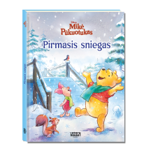 Knyga MIKĖ PŪKUOTUKAS. PIRMASIS SNIEGAS