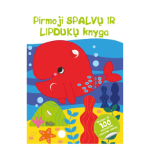 Knyga PIRM. SPALVŲ IR LIPDUKŲ KNYGA BANGINIS