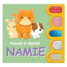 Knyga PALIESK IR IŠGIRSK. NAMIE