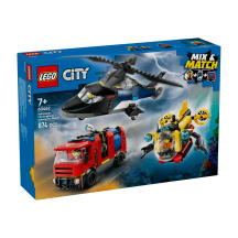 Konstr. Lego Helikop. Un Zemūdene 60462