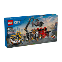 Konstrukt. LEGO autom. sąvartynas 60472