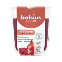 Aromātiska svece Bolsius Granātābols 25h