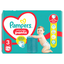 Sauskelnės PAMPERS PANTS GIANT P. S3, 76 vnt.