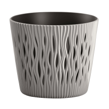 Vaz.PROSPERPLAST SAND.ROUND,18,9cm,SS25