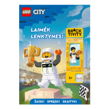 Knyga LEGO® CITY. LAIMĖK LENKTYNES