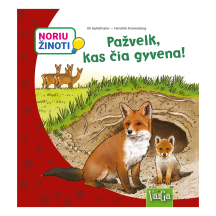 Knyga PAŽVELK KAS ČIA GYVENA! (NORIU ŽINOTI)