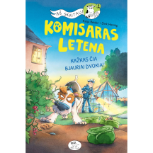 Knyga KOM. LETENA. KAŽKAS ČIA BJAUR. DVOKIA!