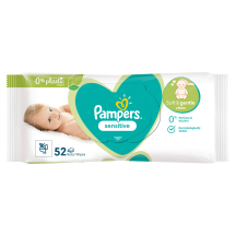 Mit. salv. Pampers Sensit.Plastic Free 52gab.