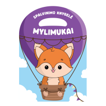 Knyga SPALVINIMO KNYGELĖ MYLIMUKAI, 7 KNYGA