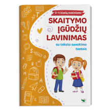 Knyga SKAITYMO ĮGŪDŽIŲ LAVINIMAS 3-4 KL.