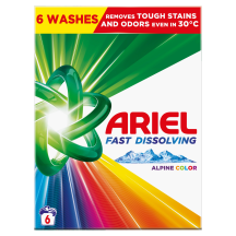Veļas mazgāšan. pulveris Ariel Color 6MR 330g