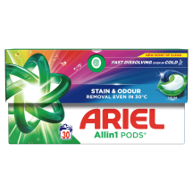 Veļas mazgāšanas kapsulas Ariel Color 30gab.