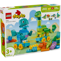 Konst. LEGO Dinozaurai Ant Ratukų 10451