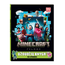 Spalv. kn. MINECRAFT. UŽDUOT. SU LIPDUK.