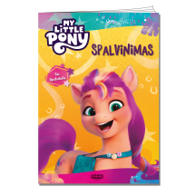 Spalv. kn. MY LITTLE PONY. SPALVINIMAS
