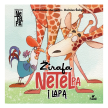 Knyga ŽIRAFA NETELPA Į LAPĄ