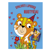 Knyga SPALVOTI LIPDUKŲ NUOTYKIAI. TIGRIUKAS