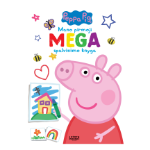 Knyga MEGA SPALVINIMAS PEPPA PIG