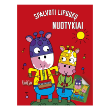 Knyga SPALVOTI LIPDUKŲ NUOTYKIAI. ŽIRAFA