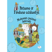 Knyga UŽDUOTYS. MOKOMĖS PAŽINTI LAIKRODĮ