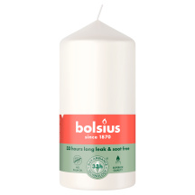 Žvakė BOLSIUS, cilindro formos balta 120/58mm