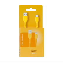 Kabelis USB-A USB-C COLORUM, 1,8m 3A, AW25