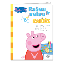 Knyga PEPPA. RAŠAU IR VALAU. RAIDĖS