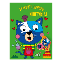 Knyga SPALVOTI LIPDUKŲ NUOTYKIAI. KAČIUKAS