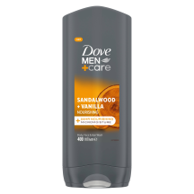 Dušo želė DOVE MEN SAND&VANILLA, 400 ml