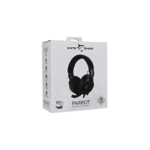 Ausinės WHITE SHARK PARROT, juodos AW25