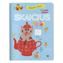 Knyga MOKAUSI RAŠYTI SKAIČIUS 4-5M. VAI.