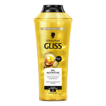 Plaukų šampūnas GLISS OIL NUTRITIVE, 400 ml