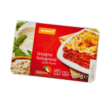 Šald. lazanija su Bolonijos padažu RIMI, 400g